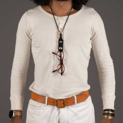 2 ArrowsPortaocchiali glasses holder blackNecklaceBritish Parts Lucerne