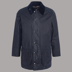 Beaufort Wax Jacket Navy