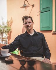 1947 Albatros Shirt Black Chambray