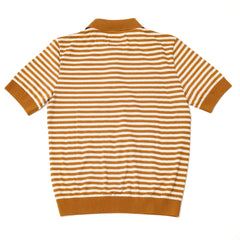 A Piece of Chic "Marius" Polo Shirt occre whitePolo ShirtBritish Parts Lucerne