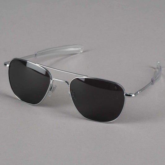 AO Eyewear "The Original Pilot" Sunglasses - Silver (shiny)SunglassesBritish Parts Lucerne