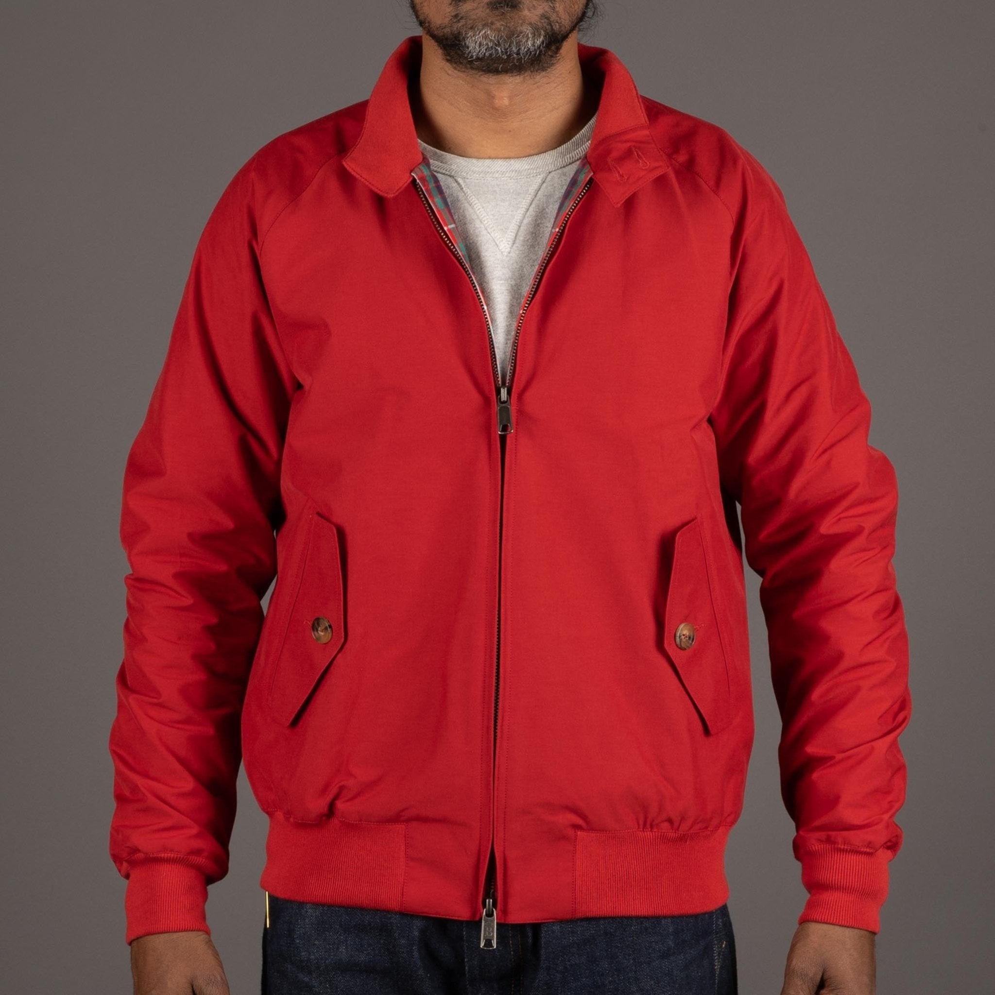 BaracutaG9 Harrington Jacket Chili PepperJacketsBritish Parts Lucerne