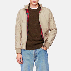 BaracutaG9 Harrington Jacket NaturalJacketsBritish Parts Lucerne