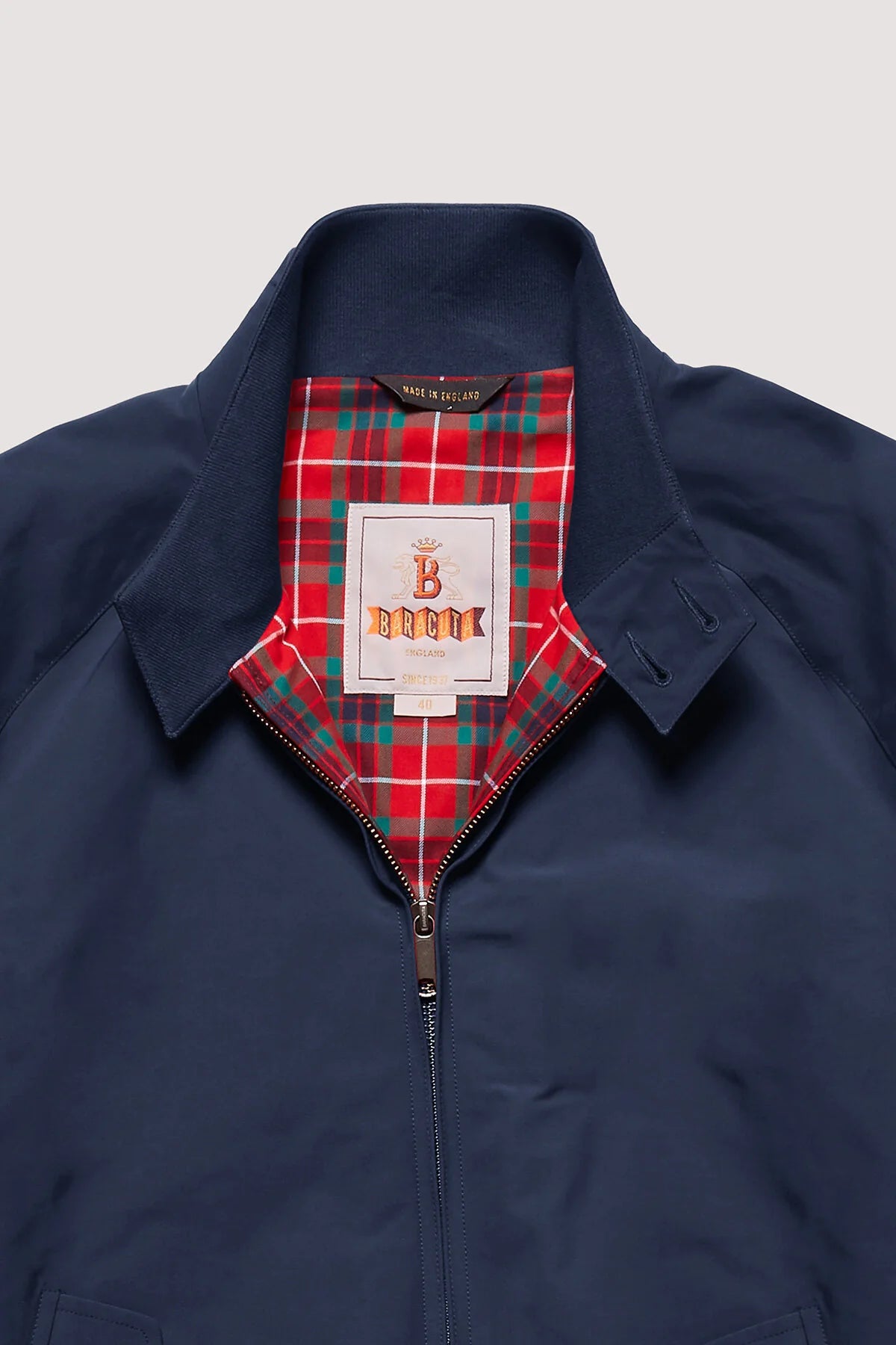 BaracutaG9 Harrington jacket navyJacketsBritish Parts Lucerne