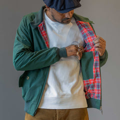 BaracutaG9 Harrington Jacket Racing GreenJacketsBritish Parts Lucerne