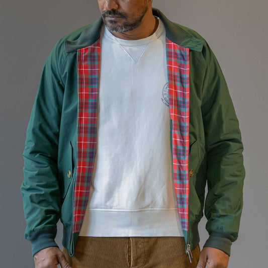 BaracutaG9 Harrington Jacket Racing GreenJacketsBritish Parts Lucerne
