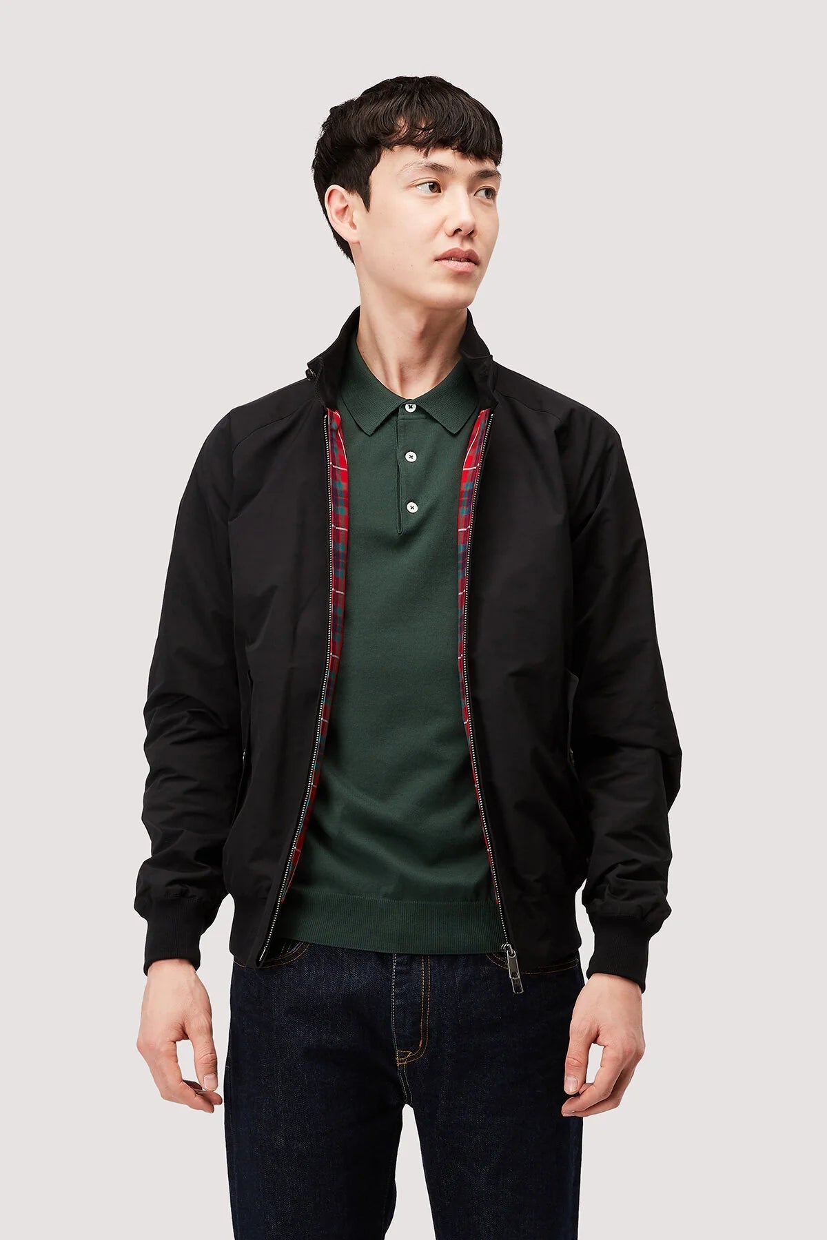 BaracutaG9 Harrington jacket blackJacketsBritish Parts Lucerne