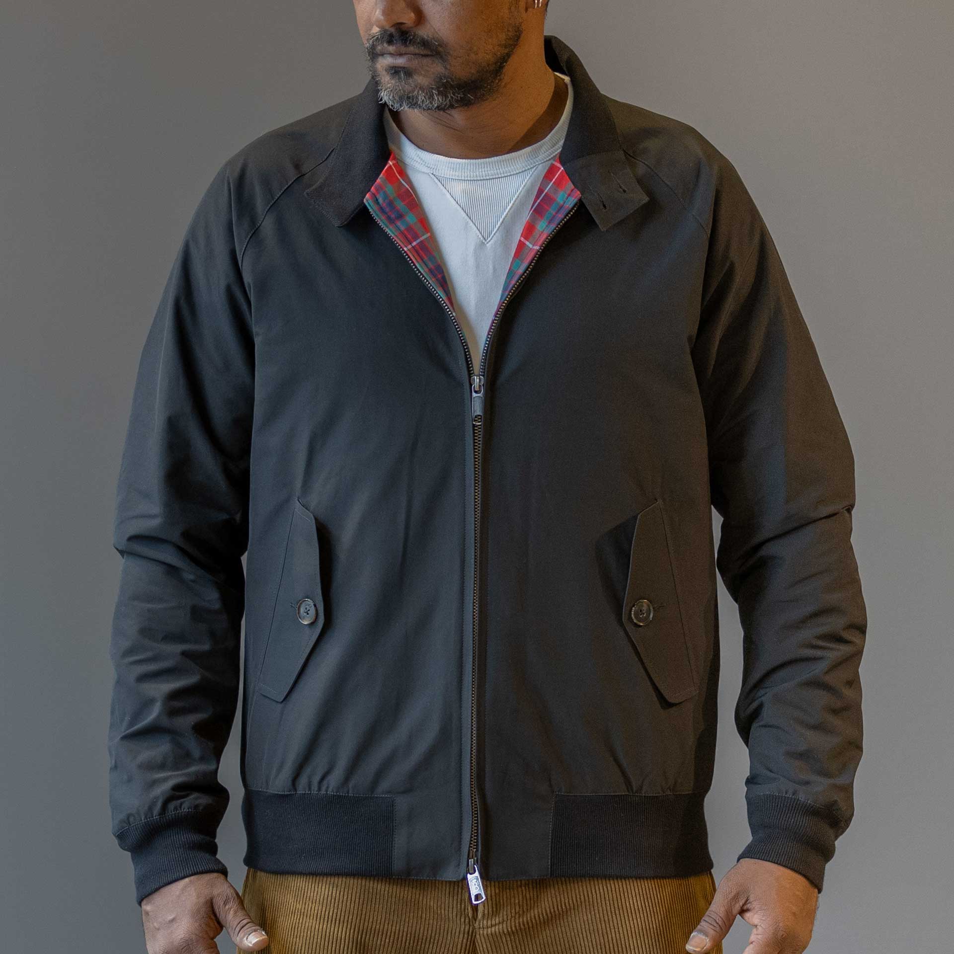 BaracutaG9 Harrington jacket blackJacketsBritish Parts Lucerne