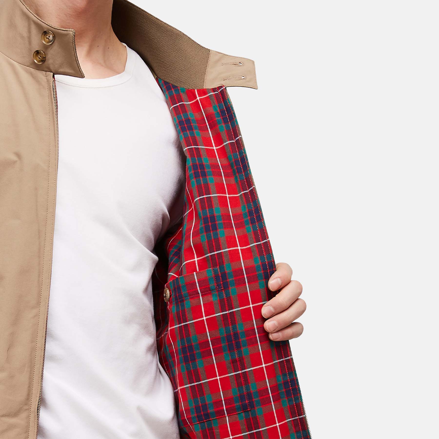 BaracutaG9 Harrington Jacket TanJacketsBritish Parts Lucerne