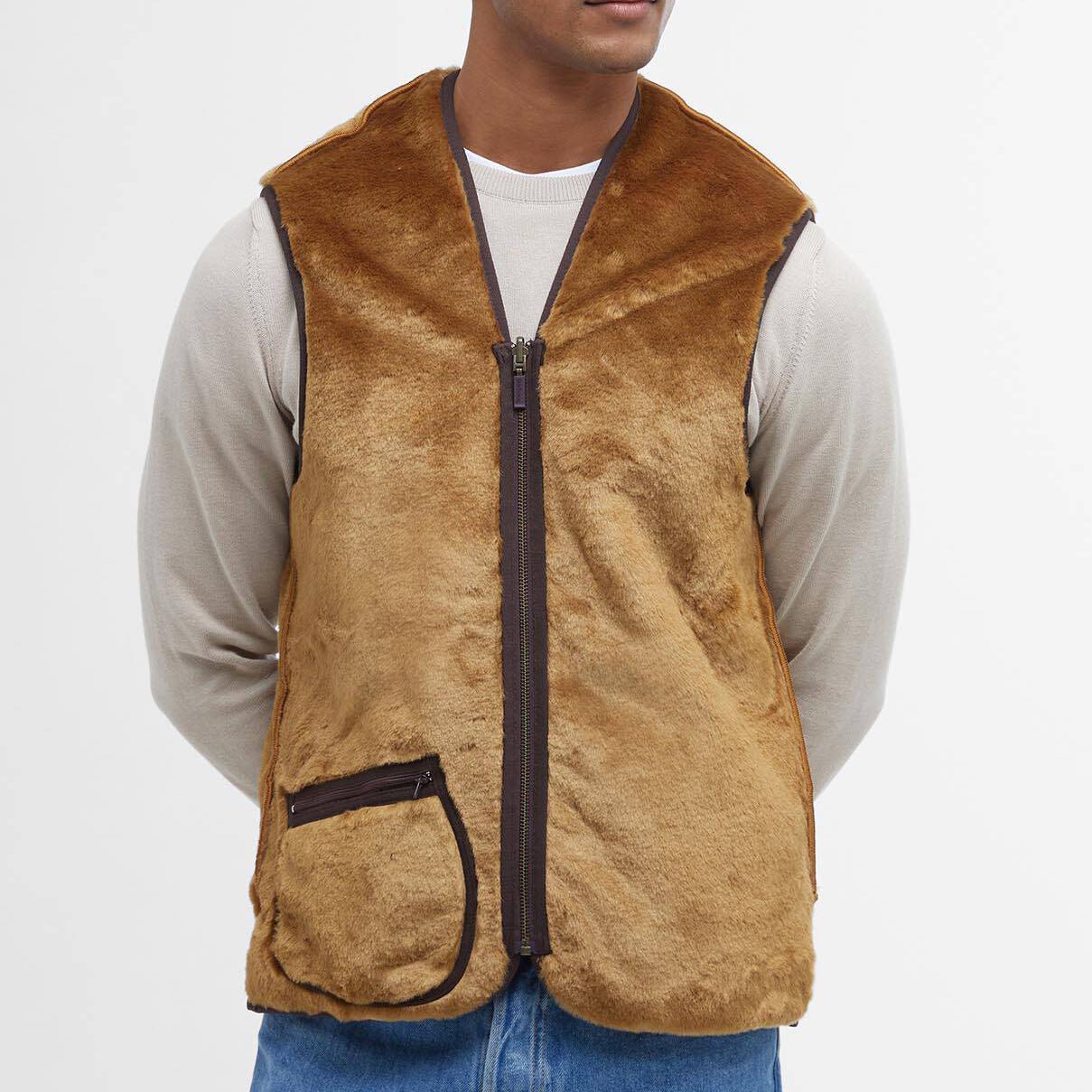 Barbour InternationalBarbour Innenfutter Warm Pile Zip - In BrownJackenBritish Parts Luzern