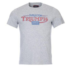 Barbour InternationalTriumph Thruxton Fog Marl T-Shirt (light gray mottled)T-ShirtBritish Parts Luzern