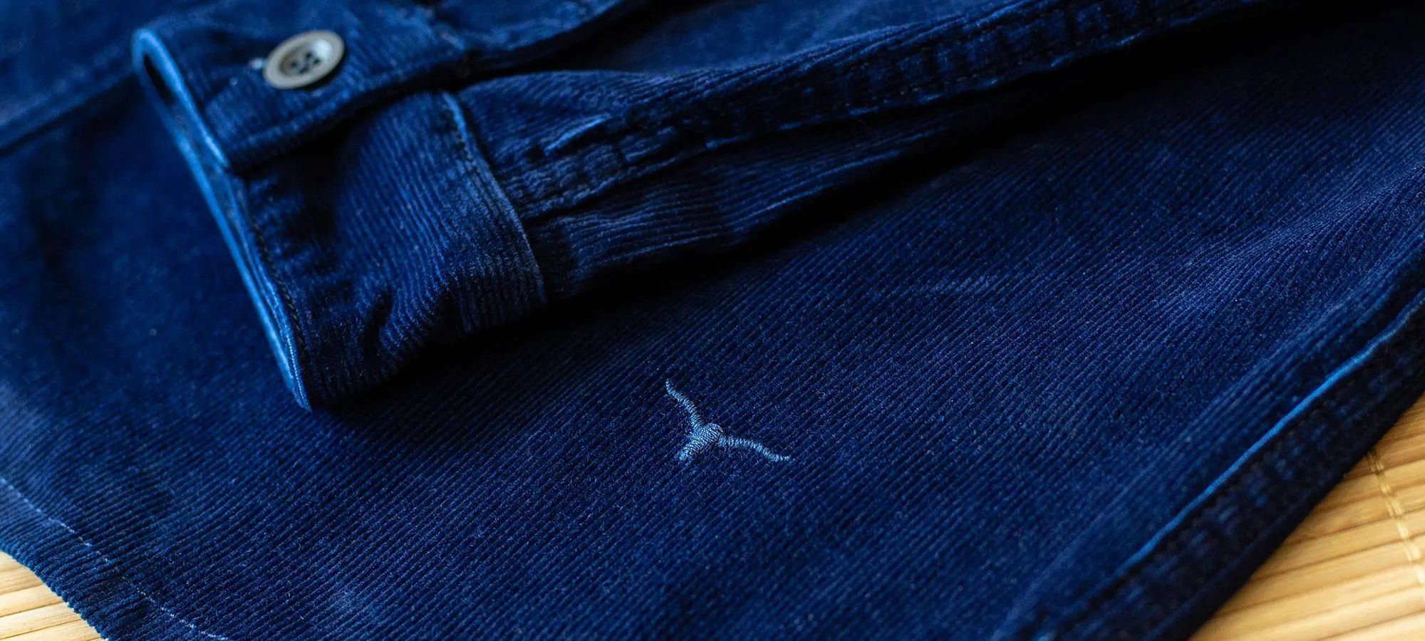 BenzakScout Overshirt Indigo CorduroyShirtBritish Parts Lucerne