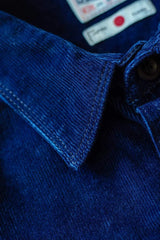 BenzakScout Overshirt Indigo CorduroyShirtBritish Parts Lucerne