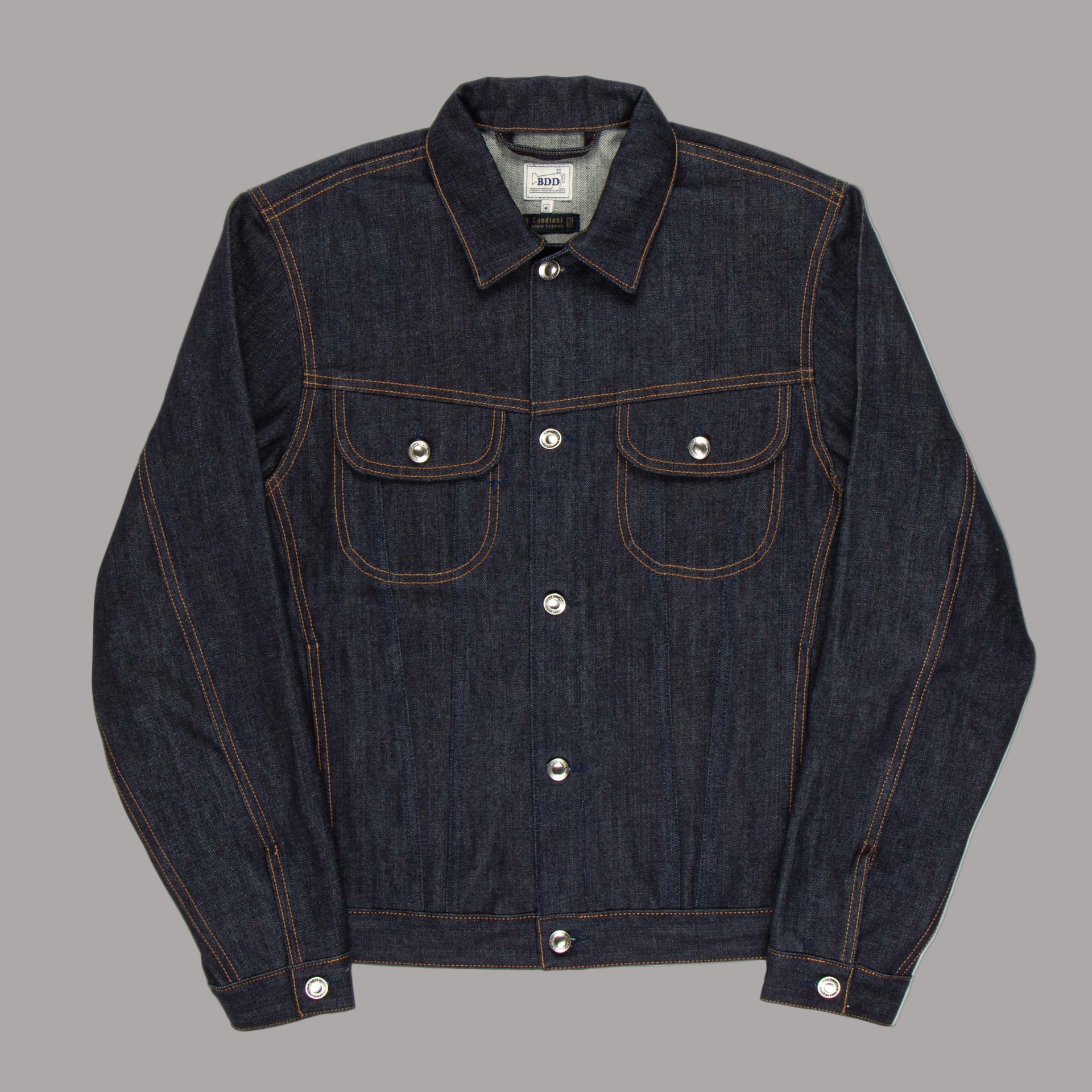 BenzakTrucker Jacket BDJ - 05 Vintage Indigo SelvedgeShirtBritish Parts Lucerne