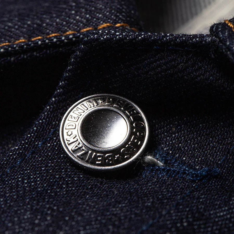 BenzakTrucker Jacket BDJ - 05 Vintage Indigo SelvedgeShirtBritish Parts Lucerne
