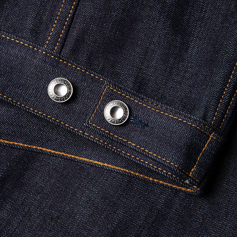 BenzakTrucker Jacket BDJ - 05 Vintage Indigo SelvedgeShirtBritish Parts Lucerne