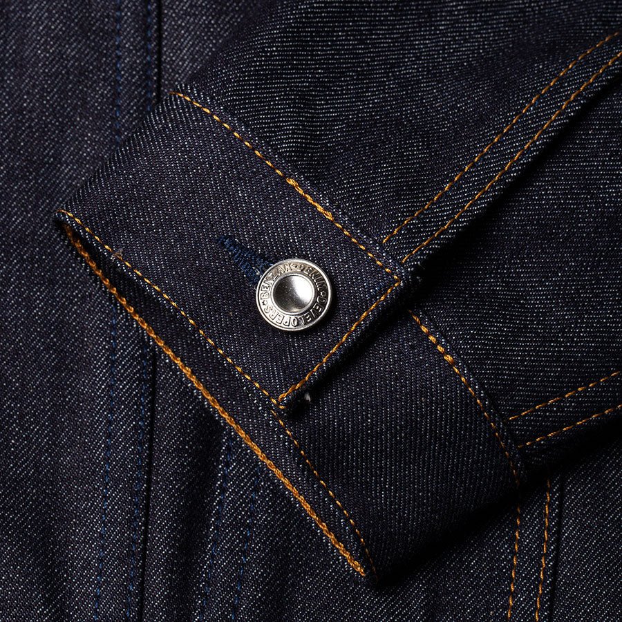 BenzakTrucker Jacket BDJ - 05 Vintage Indigo SelvedgeShirtBritish Parts Lucerne