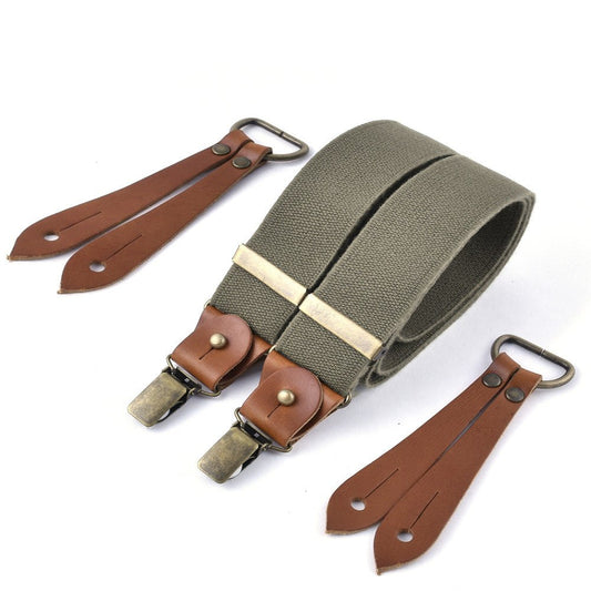 BertellesBertelles suspenders KhakiBracesBritish Parts Lucerne