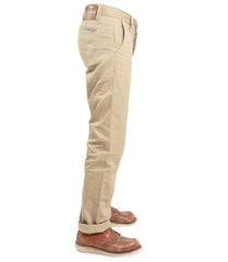 Blue man jeansChino pants Beige SelvagePantsBritish Parts Lucerne