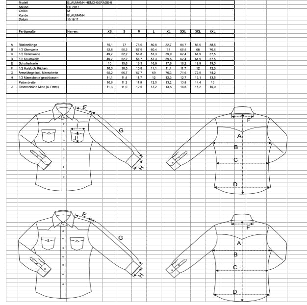 Blaumann JeanspantsStraight shirt Indigo plaidShirtBritish Parts Lucerne