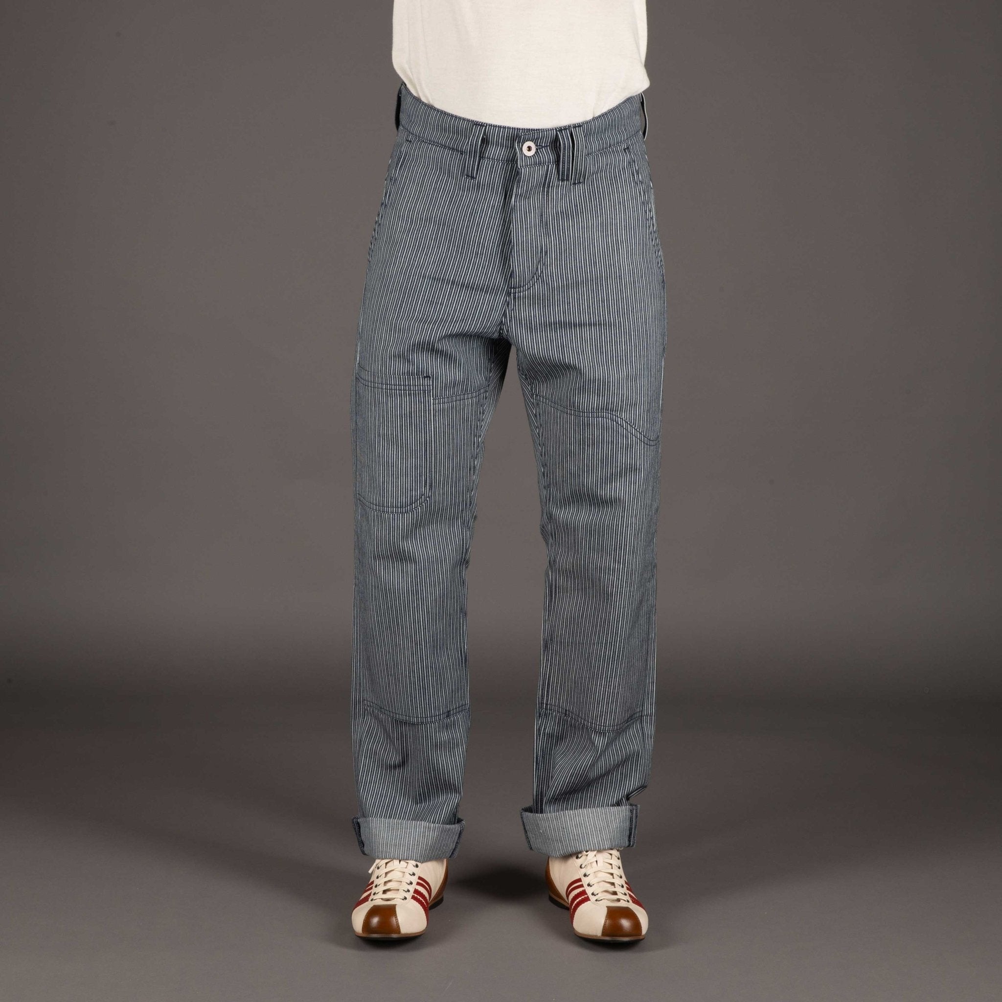 Blue man jeansstriped beach pants - lightPantsBritish Parts Lucerne