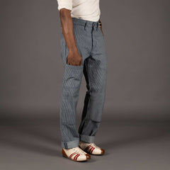 Blue man jeansstriped beach pants - lightPantsBritish Parts Lucerne