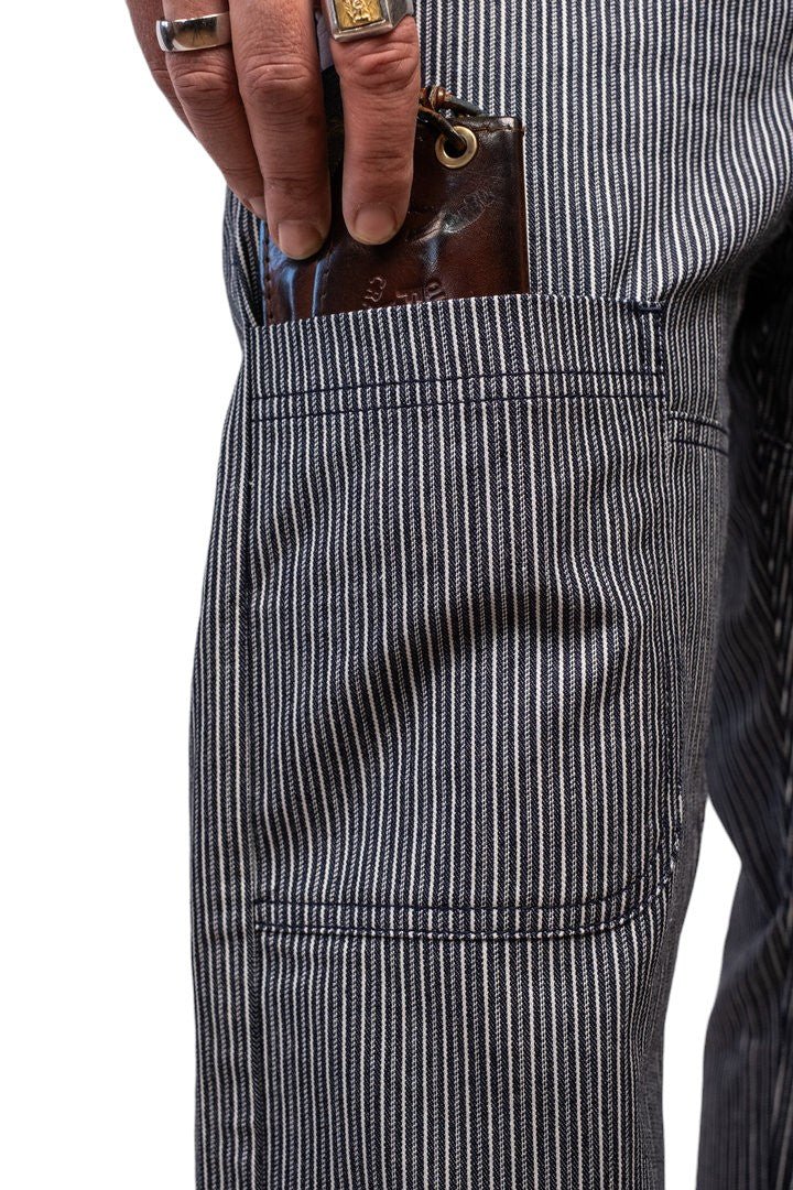 Blue man jeansstriped beach pants - lightPantsBritish Parts Lucerne