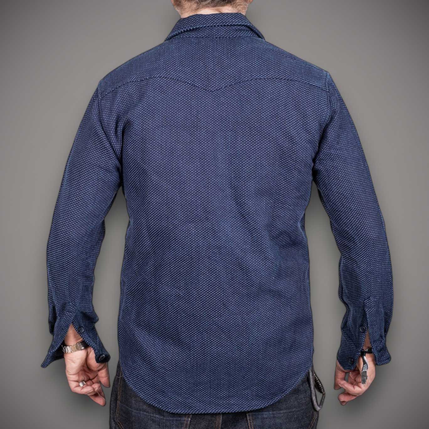 Blaumann JeanspantsOvershirt Sashiko Japanese DotsShirtBritish Parts Lucerne