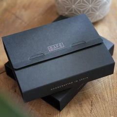 Cafe LeatherLeather Valet Tray All BlackWalletBritish Parts Lucerne