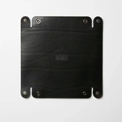 Cafe LeatherLeather Valet Tray All BlackWalletBritish Parts Lucerne