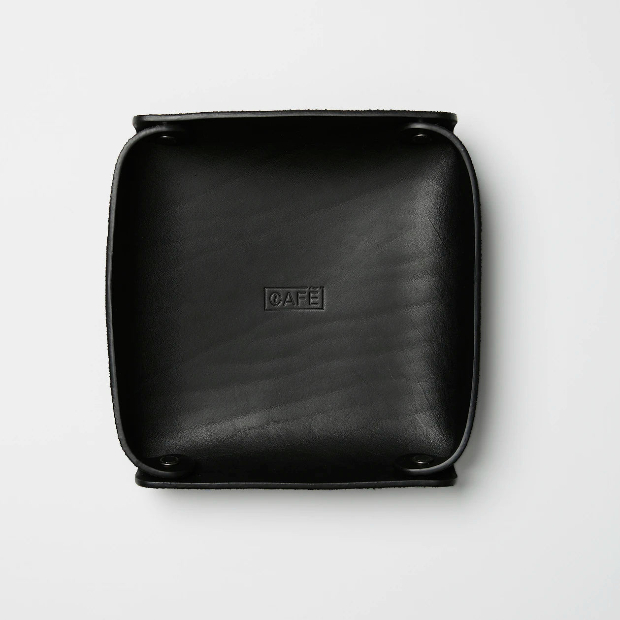 Cafe LeatherLeather Valet Tray All BlackWalletBritish Parts Lucerne
