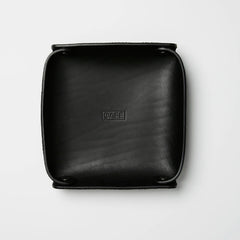 Cafe LeatherLeather Valet Tray All BlackWalletBritish Parts Lucerne