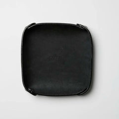 Cafe LeatherLeather Valet Tray All BlackWalletBritish Parts Lucerne