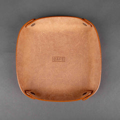 Cafe LeatherLeather Valet Tray RoastedPurseBritish Parts Lucerne