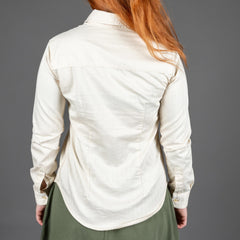 Captain Santors Women's Blouse 8802 CG413 White Cotton Blouse British Parts Luzern