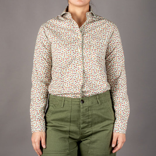Captain SantorsWomen's blouse 8802 FlowerBlouseBritish Parts Lucerne