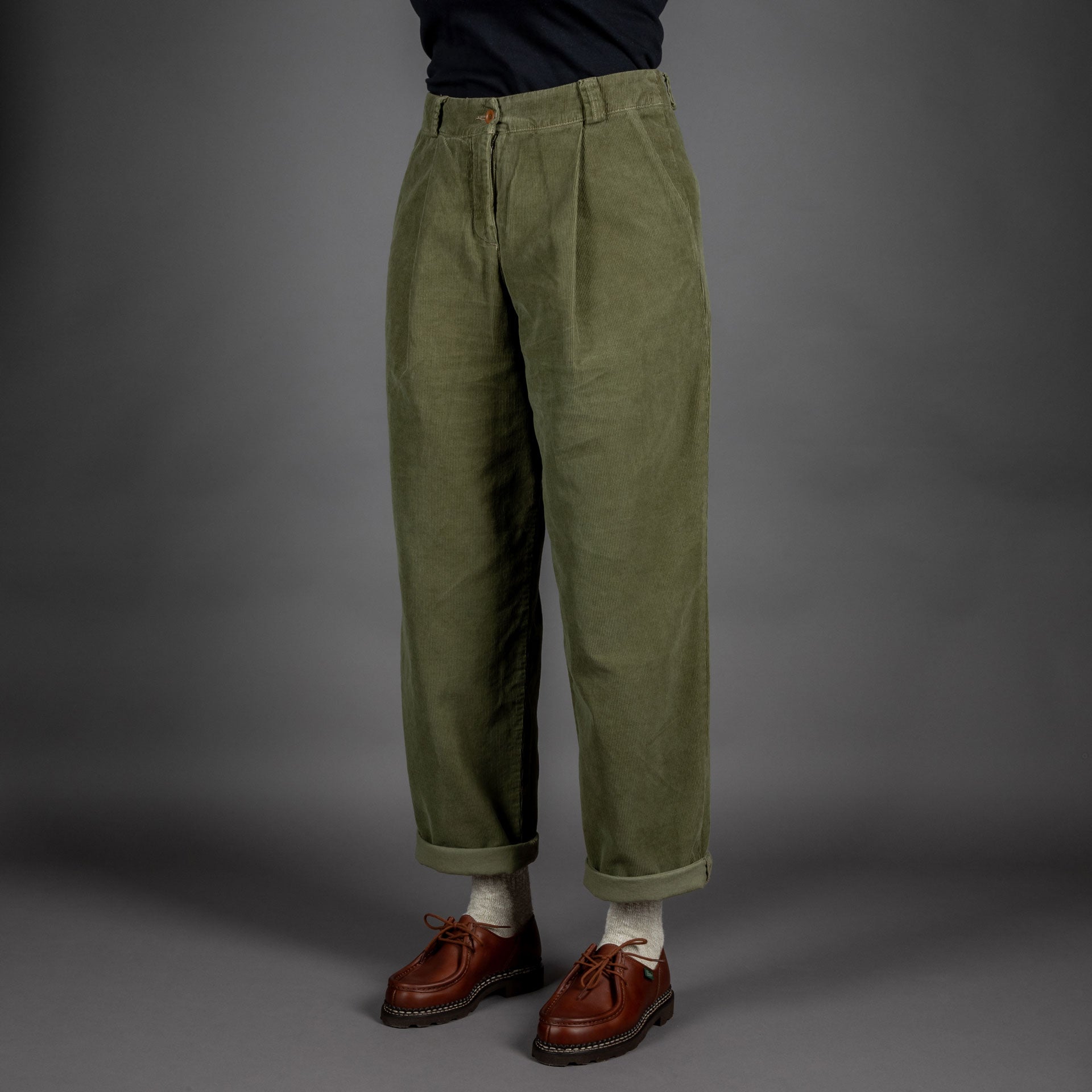 Captain SantorsWomen's trousers W3302 CP 405 Military GreenWomen's trousersBritish Parts Lucerne