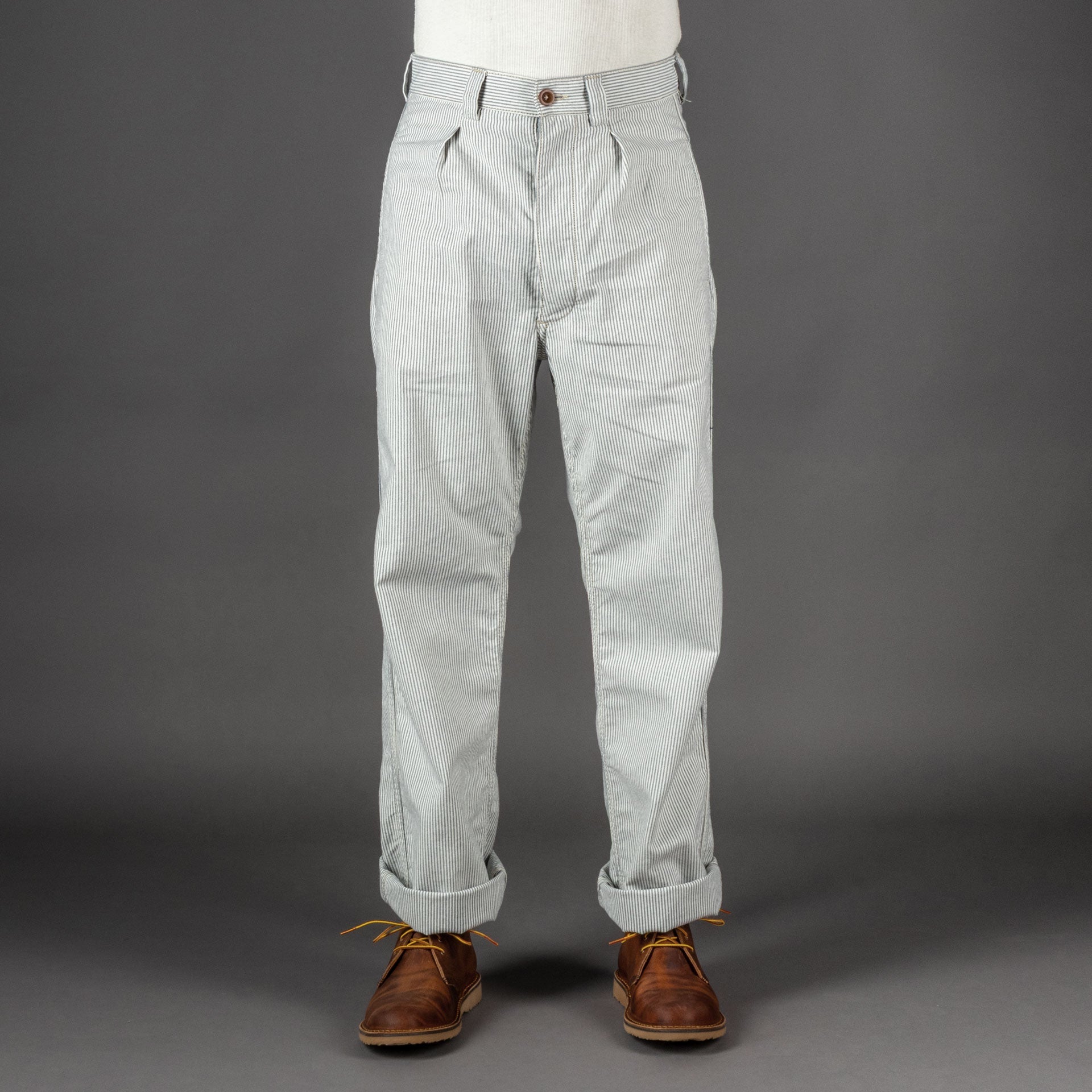 Captain SantorsLegionaire Pant CLK05 Blu (striped)PantsBritish Parts Luzern