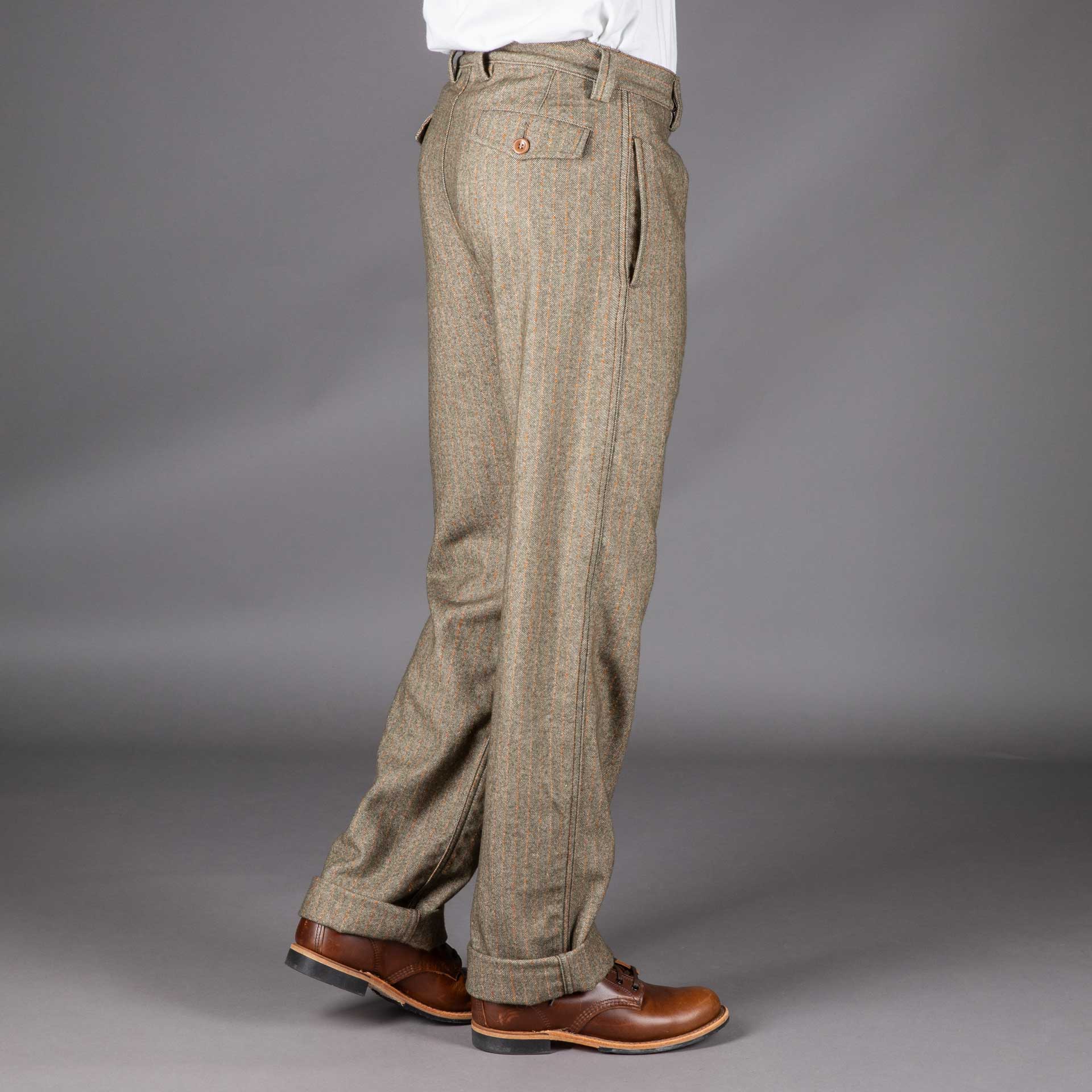 Captain SantorsTrousers 3312 CP 503 GreenPantsBritish Parts Lucerne