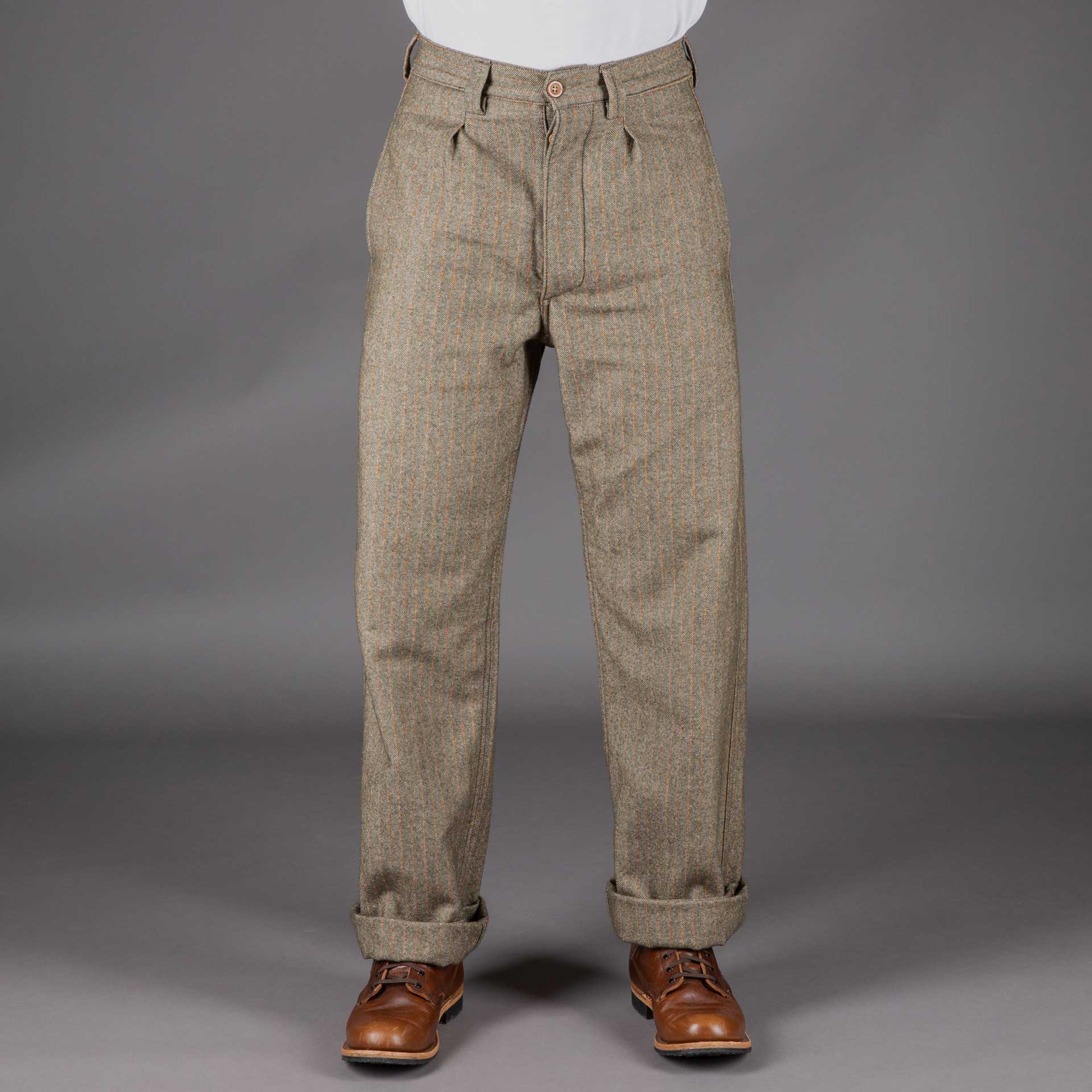 Captain SantorsTrousers 3312 CP 503 GreenPantsBritish Parts Lucerne