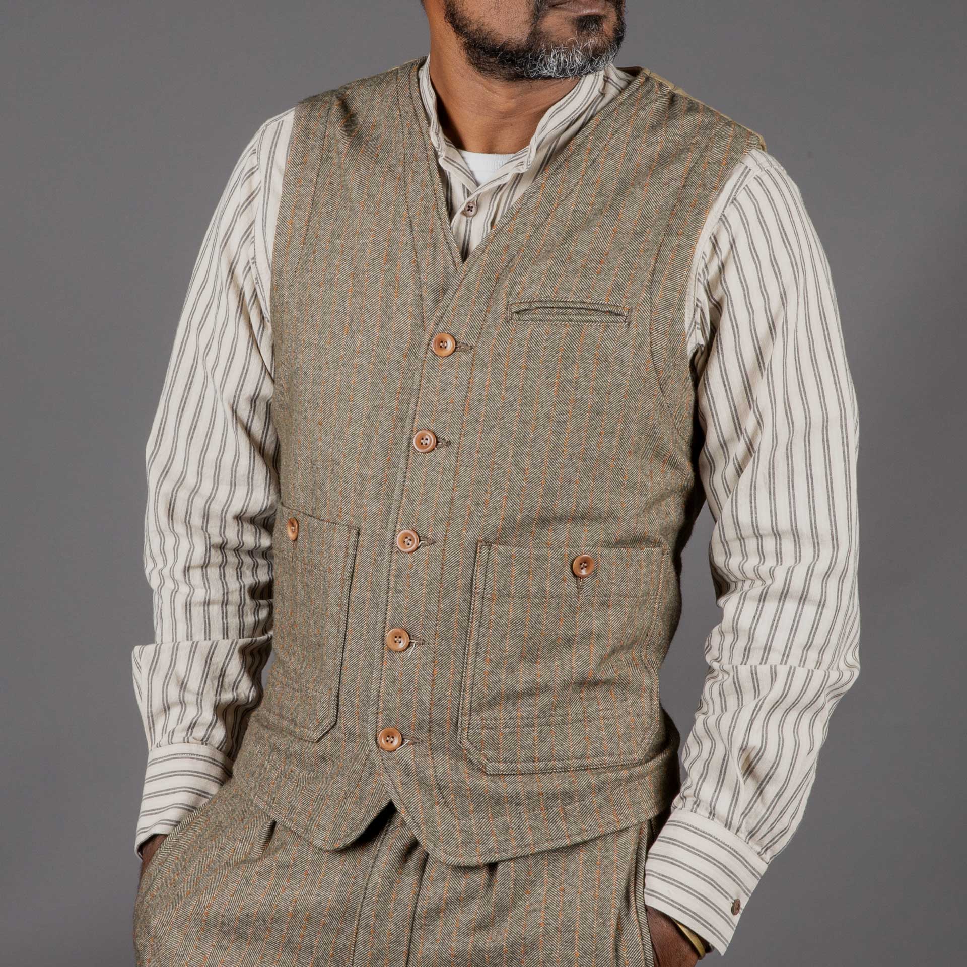 Captain SantorsVest 7706 CP503 GreenVestsBritish Parts Lucerne