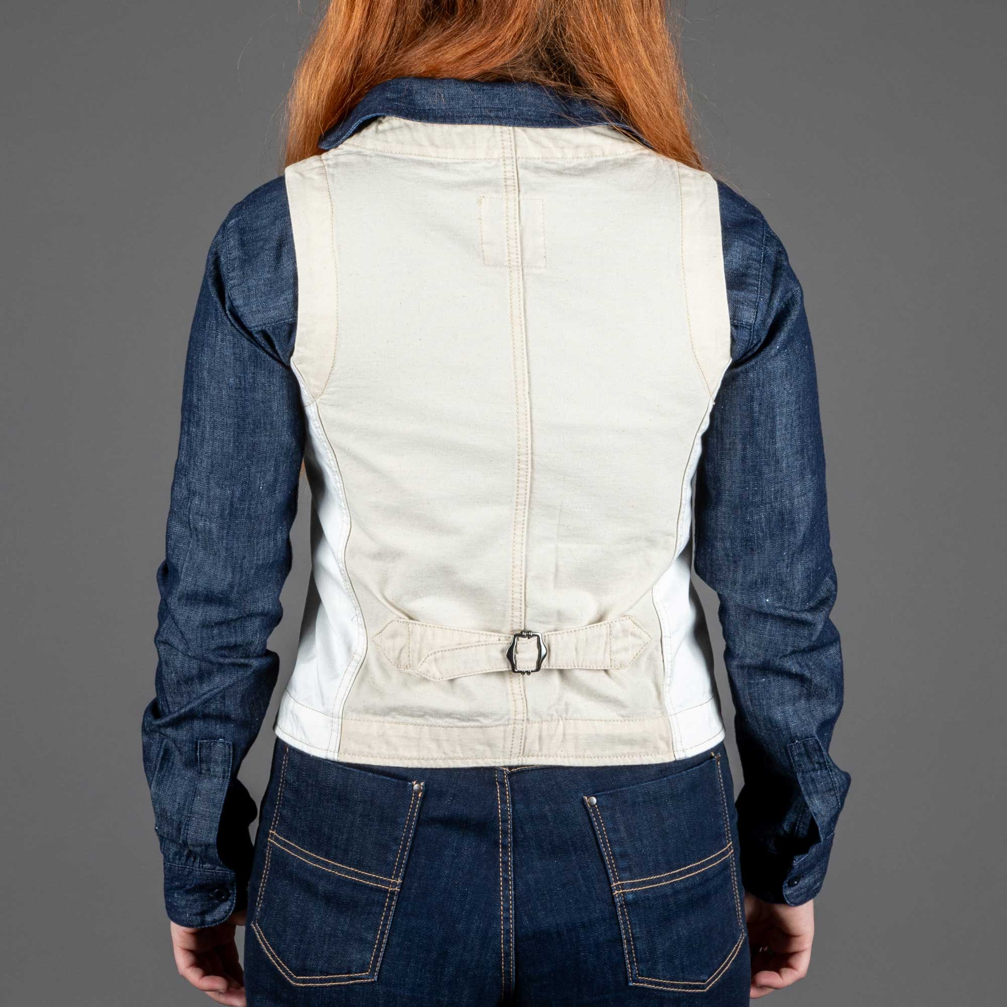 Captain SantorsWomens Sailor Vest 7702 CG 511 WhiteWomen's vestBritish Parts Lucerne