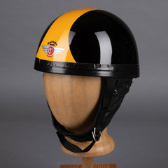 DavidaClassic Helmet Black YellowHelmetBritish Parts Lucerne