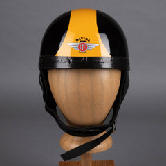 DavidaClassic Helmet Black YellowHelmetBritish Parts Lucerne