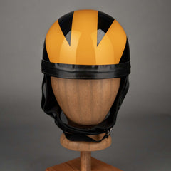 DavidaClassic Helmet Black Orange SpecialHelmetBritish Parts Lucerne