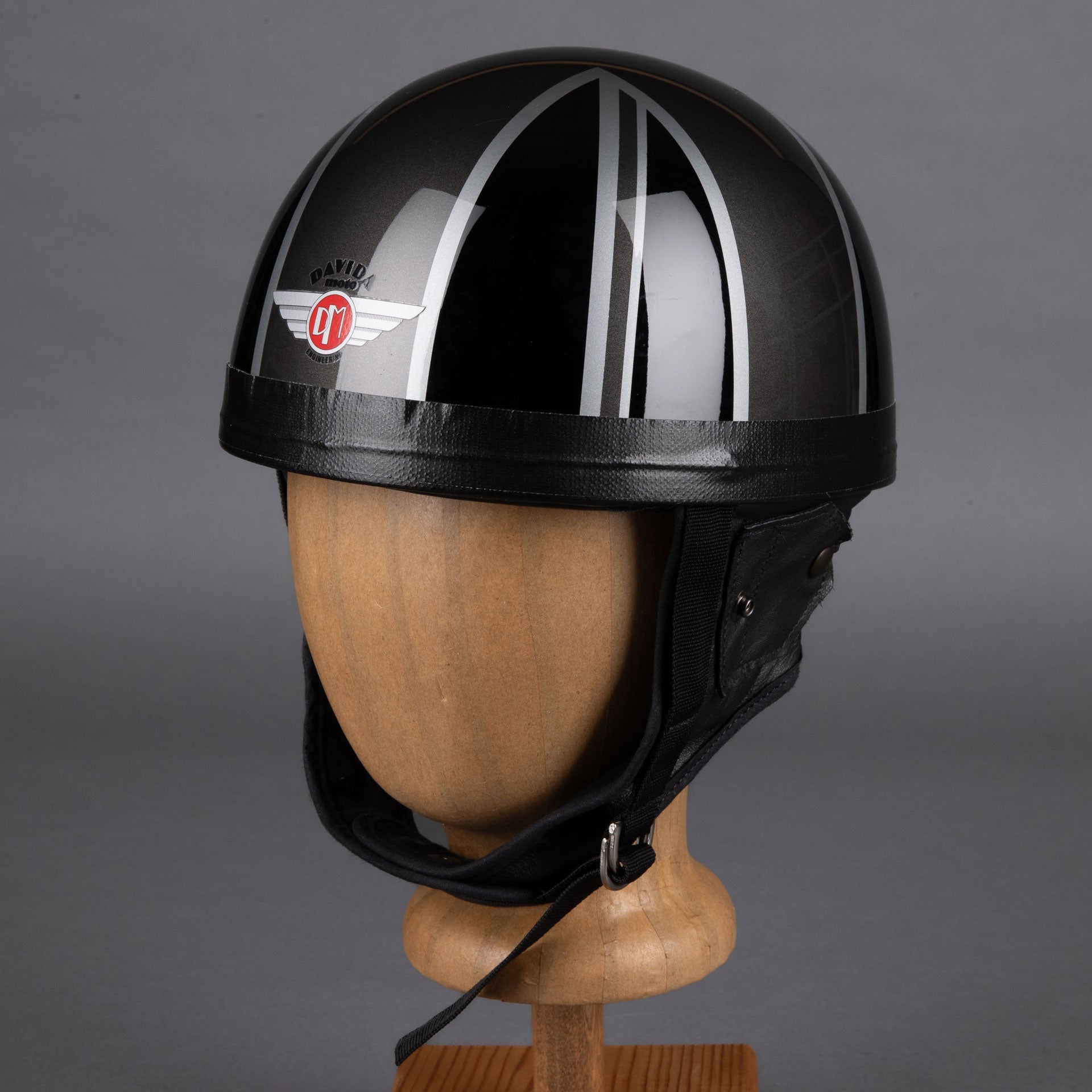DavidaClassic Helmet UJ BlackHelmBritish Parts Lucerne