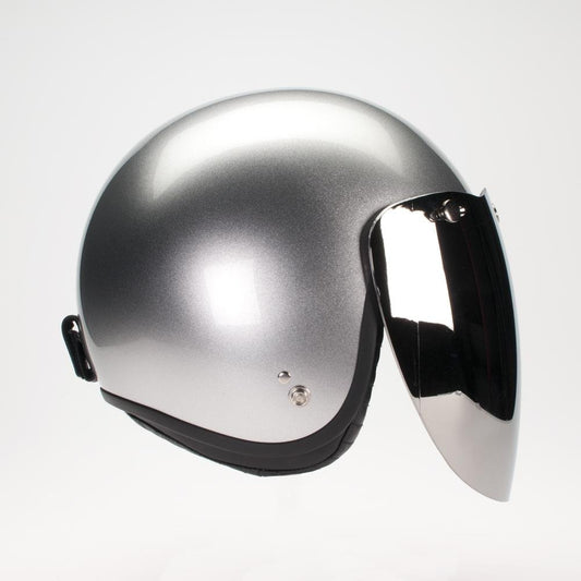 DavidaDPV Visor Chrome Helmet Accessories British Parts Luzern