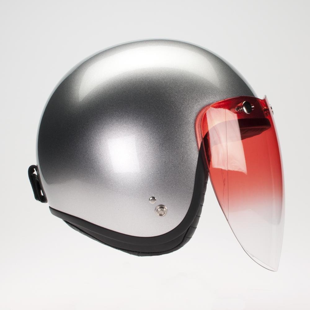Davida DPV Visor Gradient Red Helmet Accessories British Parts Luzern