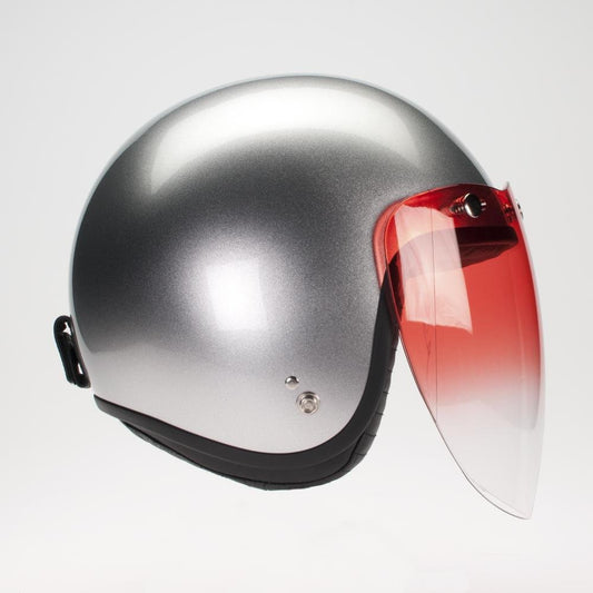 Davida DPV Visor Gradient Red Helmet Accessories British Parts Luzern