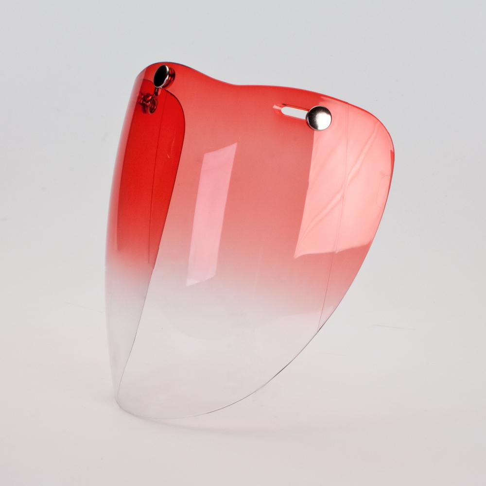 Davida DPV Visor Gradient Red Helmet Accessories British Parts Luzern